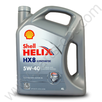Масло моторное SHELL HELIX HX8 SYN 5W-40