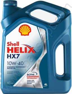 Масло моторное SHELL HELIX HX7 10W-40